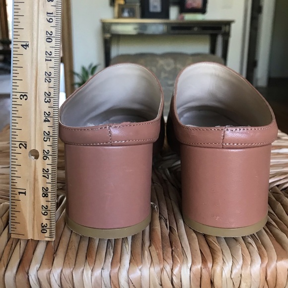 Everlane Day Block Heel Mule in Cognac - Picture 10 of 10